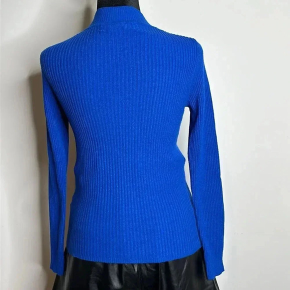 Blue Crew Neck Sweater - Picture 6 of 7